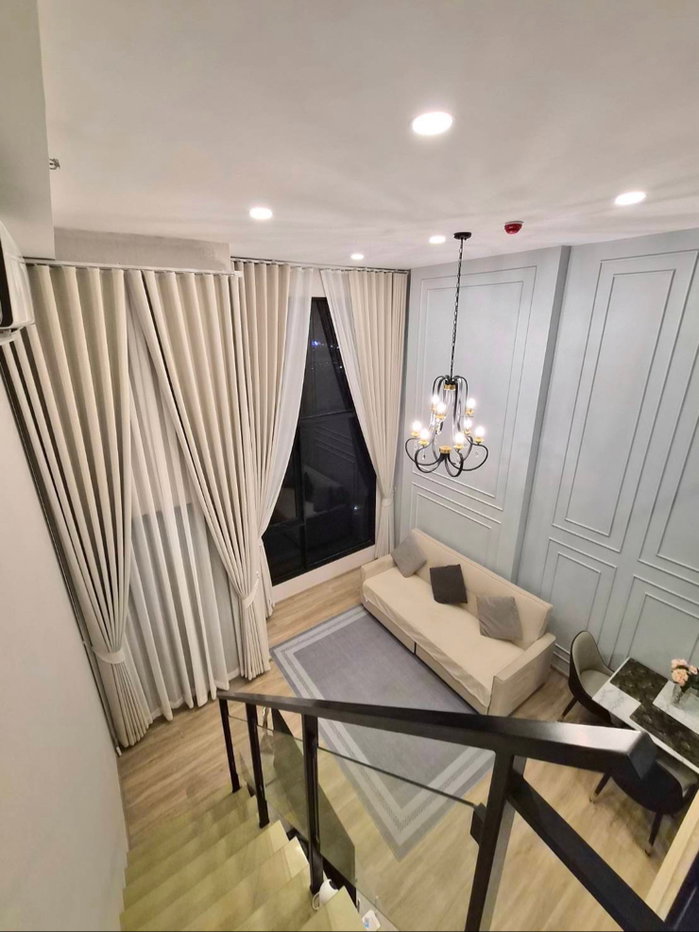 picture For Rent❗️ | Origin Plug and Play Nonthaburi Spacious Duplex unit, fully furnished ✨ Free Wi-fi 🚟 Near MRT Nonthaburi 1 - 5/11