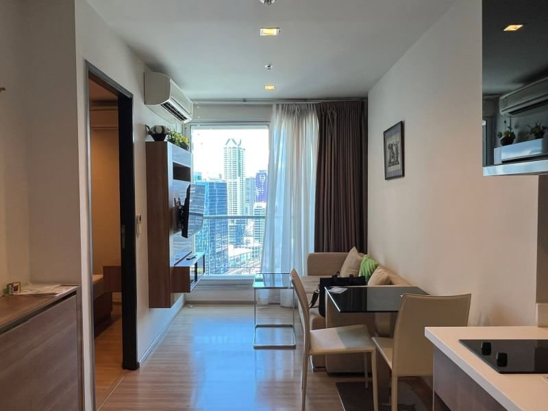 รูป Rhythm Sathorn - 1bed 35sqm. High floor with City view - Rent 20,000/month Available 25 August2026 - รูปที่ 2/9