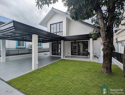 รูปภาพ ให้เช่าบ้านเดี่ยวรีโนเวทใหม่เอี่ยม 4 ห้องนอน ม.สัมมากร รามคำแหง