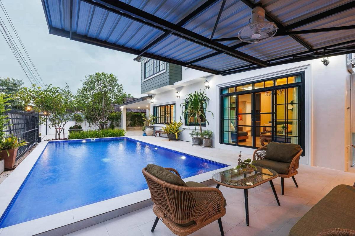 รูป 🏡✨ ขาย Pool Villa 2 ชั้น รีโนเวทใหม่ทั้งหลัง พร้อมพื้นที่กว้างขวาง #C8MG100758 - รูปที่ 3/41