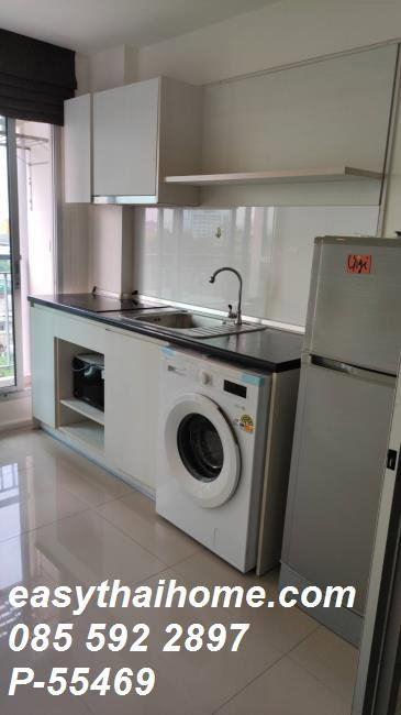 รูป P-55469 ให้เช่าห้องพร้อมอยู่ แอสไพร์ สุขุมวิท 48 ชั้น 9 1ห้องนอน 32ตรม. วิวเมือง ใกล้ BTS พระโขนง Line ID: @easythaihome 085-592-2897 - รูปที่ 9/11