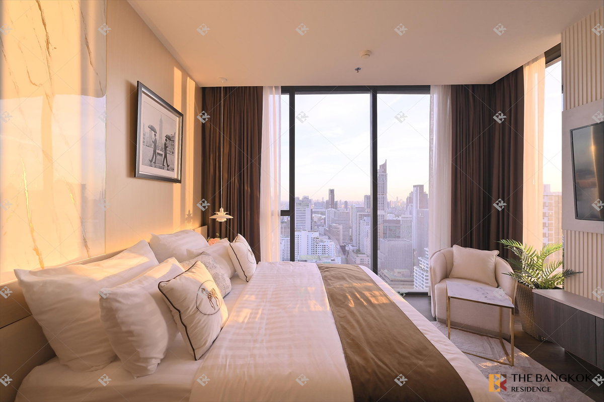 รูป 🌆 Iconic High-Floor Penthouse at The Esse at Singha Complex  - รูปที่ 14/30