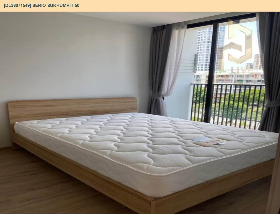 รูป DL26071549 ให้เช่าคอนโด เซอริโอ้ สุขุมวิท 50 (Serio Sukhumvit 50 ) ใกล้ BTS อ่อนนุช พร้อมเข้าอยู่ โทรด่วน 0638692663 LineID @952jdxxk - รูปที่ 5/6