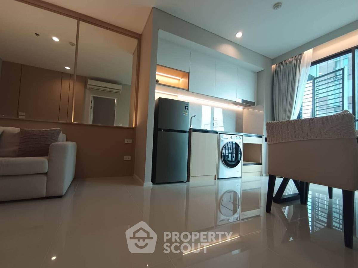 รูป คอนโด 1 ห้องนอน ชั้น 15 ขนาด 40 ตร.ม. วิลล่า อโศก ใกล้ MRT เพชรบุรี 200ม. (ID 3140032) - รูปที่ 7/16