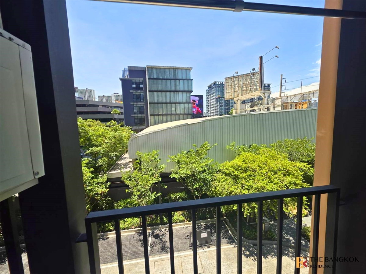 picture Rental Condo 💛 Nue District R9, 2BR 34.96 sq.m. 25K 🌇 Nice View Unit, Near MRT Phra Ram 9  - 3/7