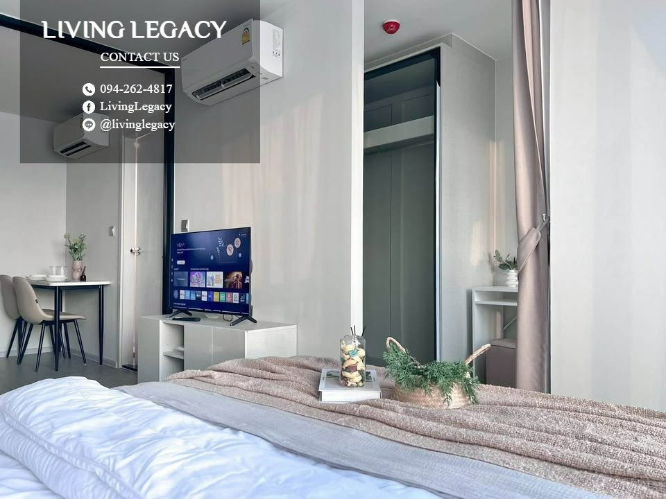 picture TIZBIN Rent Condo Atmoz Oasis Onnut 26 sq.m. | Floor 4 | 1 Bed 1 Bath | 15,000 THB/mo | LINE: @livinglegacy - 5/10