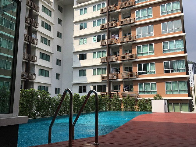 รูป ให้เช่าด่วน คอนโด เจ้าของรีบปล่อย Condo One Thonglor (คอนโด วัน ทองหล่อ) ราคา 14,900 บาท ขนาด 30 ตร.ม. ชั้น 3 วิวสระว่ายน้ำ - รูปที่ 6/7