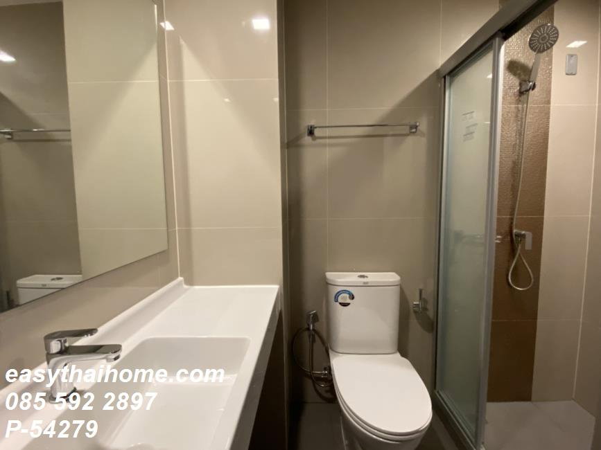 รูป P-54279 ปล่อยเช่าห้องสวย ไอดีโอ สาทร-วงเวียนใหญ่ ชั้น 12 1ห้องนอน 34ตรม. วิวเมือง ใกล้ BTS วงเวียนใหญ่ Line ID: @easythaihome 085-592-2897 - รูปที่ 4/6