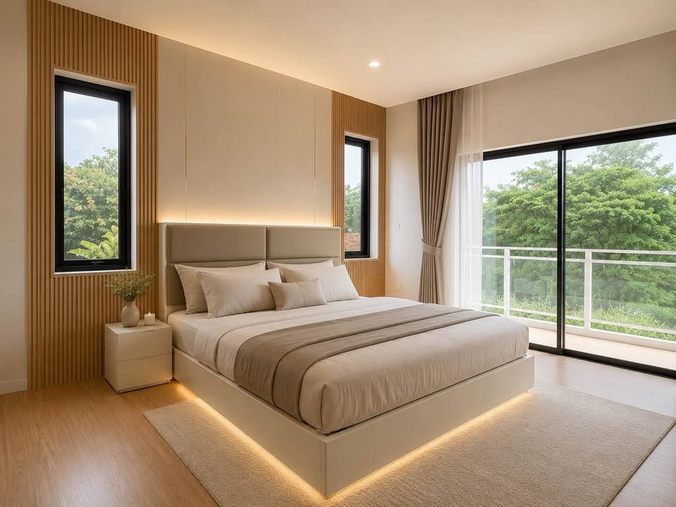 รูป 🏡 Luxury Pool Villa สไตล์ Minimal Modern Luxury ขายด่วน! หมู่บ้านวังตาล หางดง เชียงใหม่ 📞 063-6649056 - รูปที่ 15/26