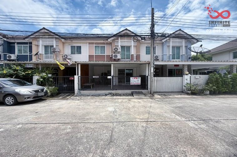 3-bed townhouse for sale, 120 sqm, 19.5 sq wah, Pruksa Ville 50/2 Ramkhamhaeng