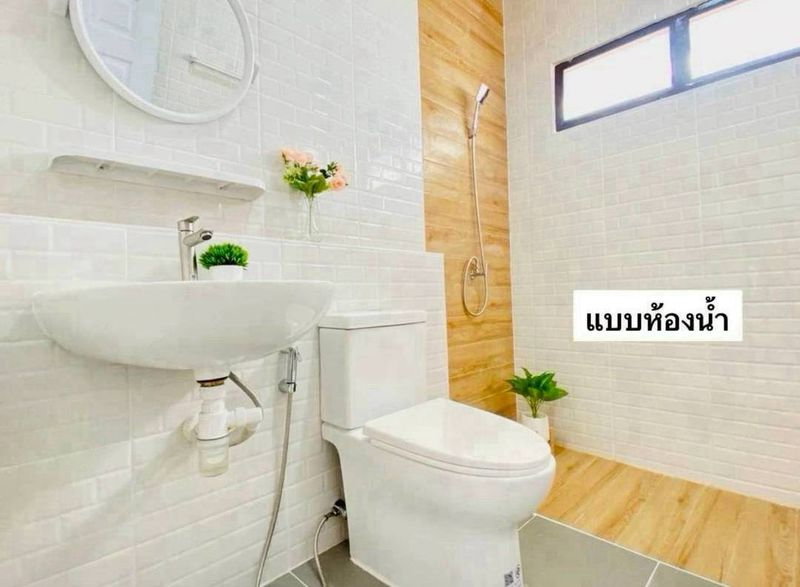 รูป ขายทาวน์เฮาส์รีโนเวทใหม่ หมู่บ้านธัญวลัย ศรีราชา ทำเลดี พร้อมอยู่ - รูปที่ 7/7