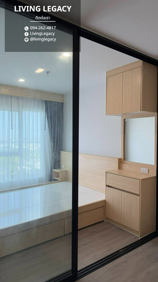 รูป TIZDO5 เช่าด่วน คอนโด Regent Home Bangna 28 ตร.ม. ชั้น 32 | 1 นอน 1 น้ำ | 11,000 บาท/เดือน | LINE: @livinglegacy - รูปที่ 4/10