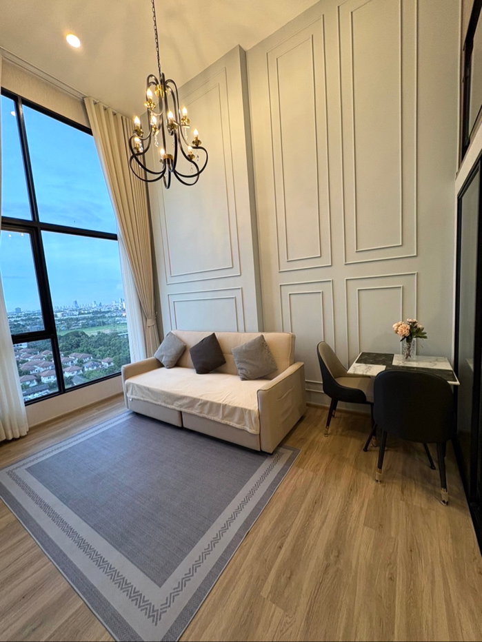 picture For Rent❗️ | Origin Plug and Play Nonthaburi Spacious Duplex unit, fully furnished ✨ Free Wi-fi 🚟 Near MRT Nonthaburi 1 - 3/11