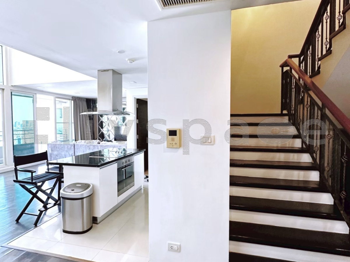 picture ▚ L0JCK9ツ FOR RENT: Watermark Chaophraya River 3 Bedroom 268sqm Rare Top Floor Triplex Unit Riverfront View✨ - 10/25