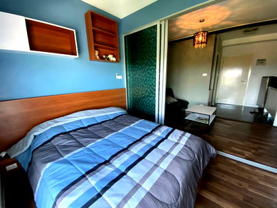 คอนโดให้เช่า : AS2249 ให้เช่าคอนโด A Space Me บางนา ห้องสวย พร้อมเครื่องใช้ไฟฟ้า เฟอร์นิเจอร์ครบ