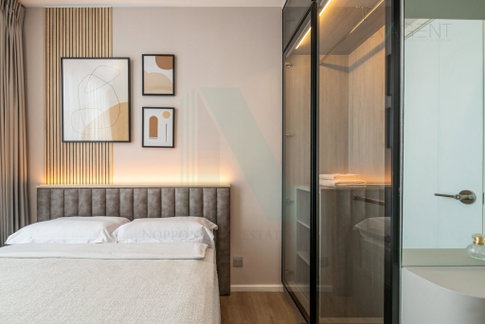 🔺 For Rent Condo MODIZ RHYME RAMKHAMHAENG Building 1, Floor 18,1 bed room, Room size 26 sqm