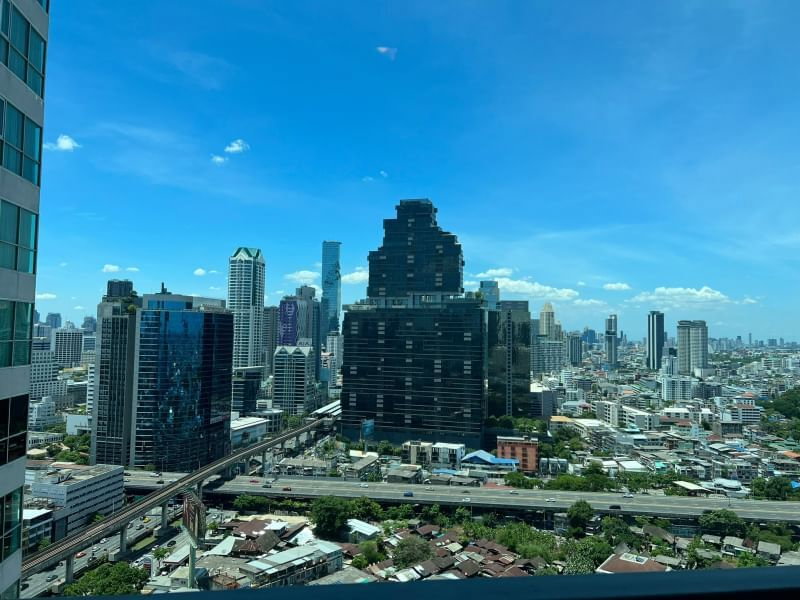 รูป Rhythm Sathorn - 1bed 35sqm. High floor with City view - Rent 20,000/month Available 25 August2026 - รูปที่ 9/9