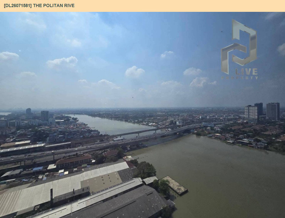 รูป DL26071581 ให้เช่าคอนโด เดอะ โพลิแทน รีฟ (The Politan Rive) ใกล้ MRT พระนั่งเกล้า พร้อมเข้าอยู่ โทรด่วน 0614453194 LineID @952jdxxk - รูปที่ 11/11