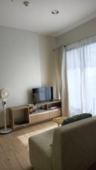 PFD-08879 Condo for rent Niche Mono Sukhumvit-Bearing , swimming pool view room. Fully furnished, ready to move in, good location near BTS Bearing🏙️✨