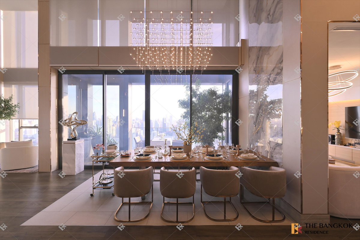รูป 🌆 Iconic High-Floor Penthouse at The Esse at Singha Complex  - รูปที่ 25/30
