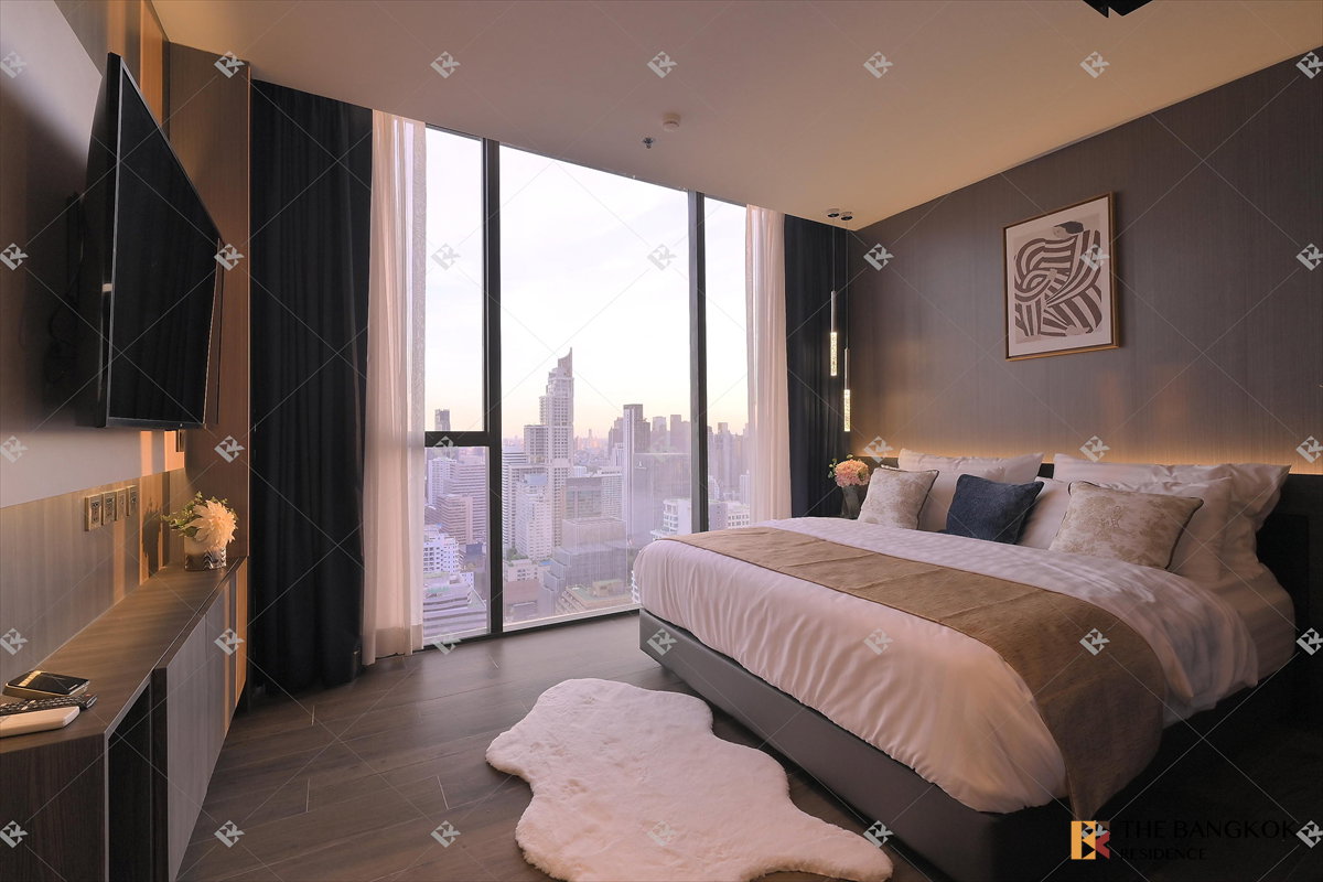 รูป 🌆 Iconic High-Floor Penthouse at The Esse at Singha Complex  - รูปที่ 7/30