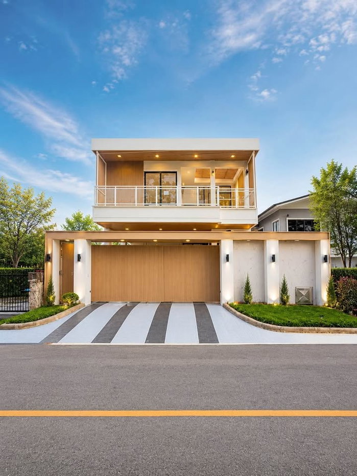 รูป 🏡 Luxury Pool Villa สไตล์ Minimal Modern Luxury ขายด่วน! หมู่บ้านวังตาล หางดง เชียงใหม่ 📞 063-6649056 - รูปที่ 1/26