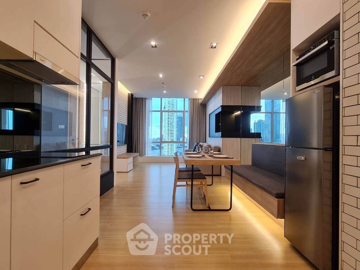 picture 1-BR Condo At Baan Sathorn Chaopraya, 61 Sqm, Near BTS Krung Thon Buri (ID 3141671) - 17/24