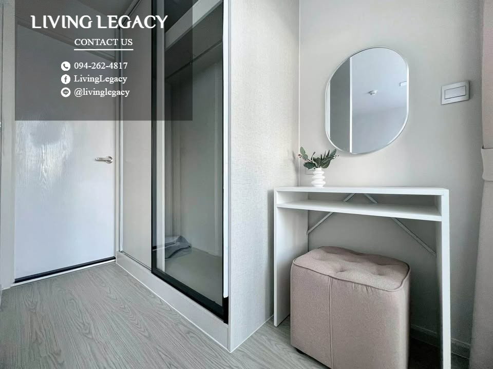 picture TIZBIN Rent Condo Atmoz Oasis Onnut 26 sq.m. | Floor 4 | 1 Bed 1 Bath | 15,000 THB/mo | LINE: @livinglegacy - 9/10