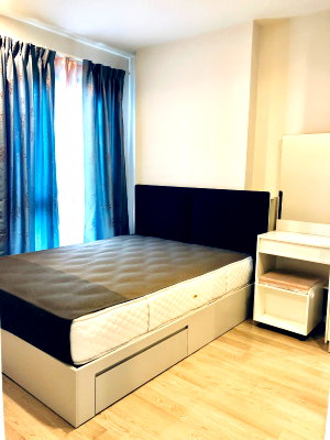 Condos for rent : P-150361 | Centric Ratchada - Huai Khwang 🔥✨1-Bedroom Condo for Rent | Pool View | Fully Furnished | Washing Machine | Only 160 m to MRT Huai Khwang