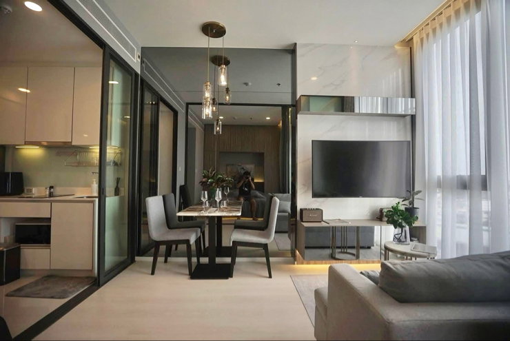รูป [For Rent] คอนโด แมสซารีน รัชโยธิน 〰️ โครงการหรู ห้องแต่งสวย ✨ - รูปที่ 1/4