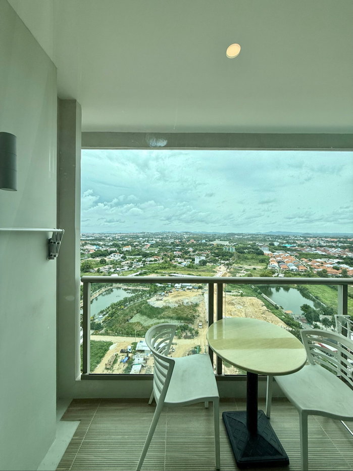 รูป ให้เช่าคอนโด จอมเทียน The Riviera Jomtien ชั้นสูง วิวเมือง เฟอร์ครบ - รูปที่ 5/10