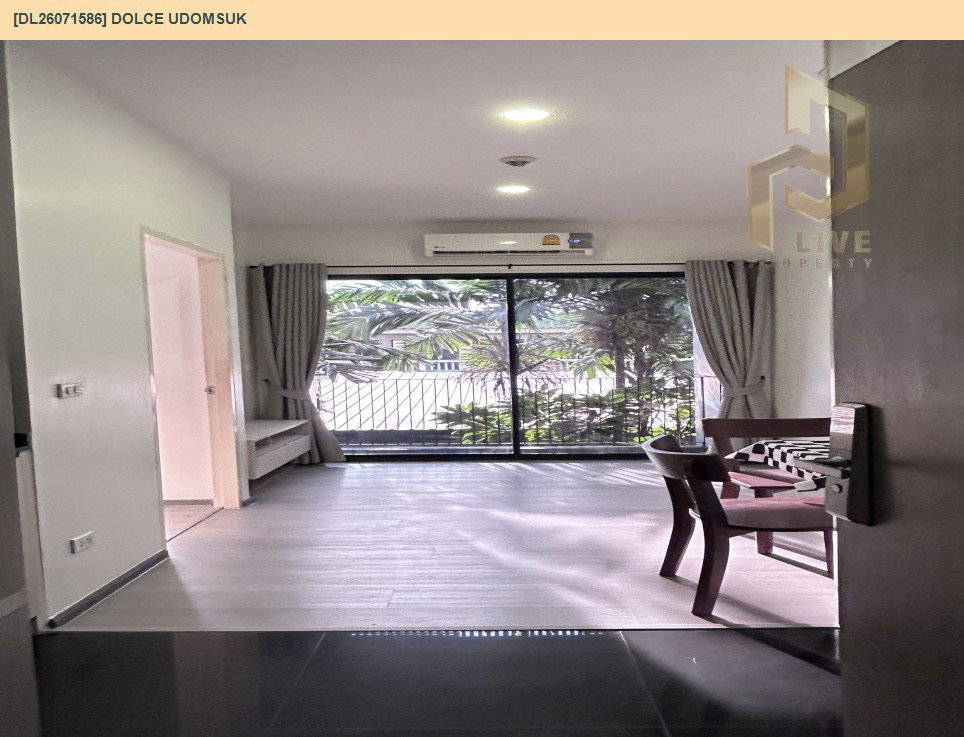 รูป DL26071586 ให้เช่าคอนโด โดว์เช่ อุดมสุข (Dolce Udomsuk ) ใกล้ BTS อุดมสุข พร้อมเข้าอยู่ โทรด่วน 0638692663 LineID @952jdxxk - รูปที่ 3/14