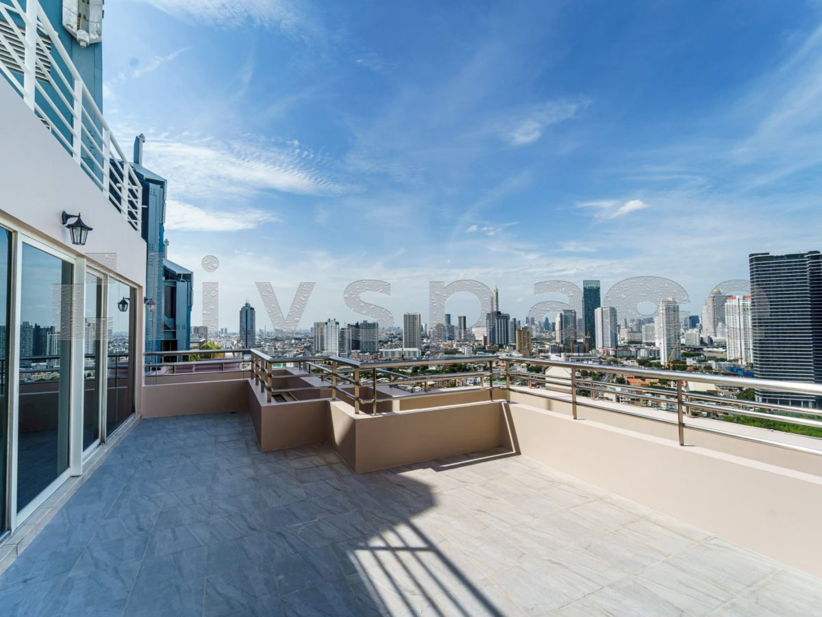 picture ▚ L0JCK9ツ FOR RENT: Watermark Chaophraya River 3 Bedroom 268sqm Rare Top Floor Triplex Unit Riverfront View✨ - 4/25