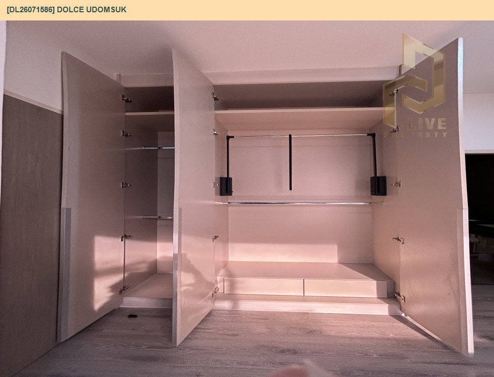 รูป DL26071586 ให้เช่าคอนโด โดว์เช่ อุดมสุข (Dolce Udomsuk ) ใกล้ BTS อุดมสุข พร้อมเข้าอยู่ โทรด่วน 0638692663 LineID @952jdxxk - รูปที่ 13/14
