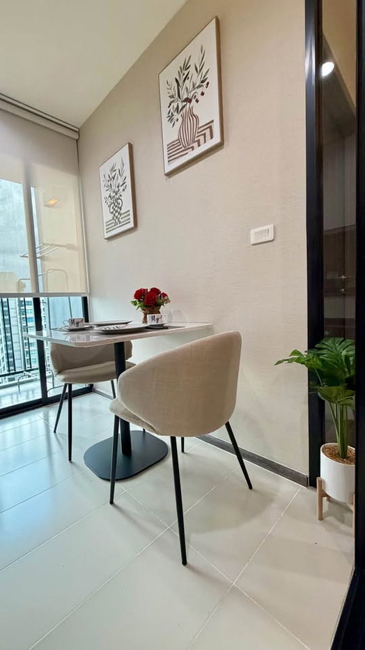 รูป 🔥 The Base Park West Sukhumvit 77 ห้องสวย ชั้น 27 ใกล้ BTS อ่อนนุช เพียง 16,500 บาท/เดือน พร้อมเข้าอยู่! 🏙️✨ - รูปที่ 4/11