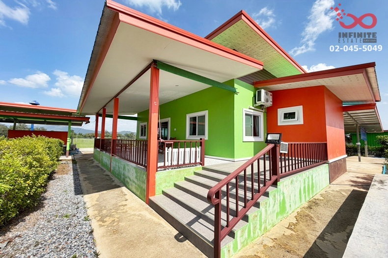 รูป ขายบ้านเดี่ยวพร้อมที่ดิน 4 ไร่ ถนนบ้านนา-แก่งคอย  ตำบลเขาเพิ่ม บ้านนา นครนายก  พร้อมอยู่ - รูปที่ 2/10