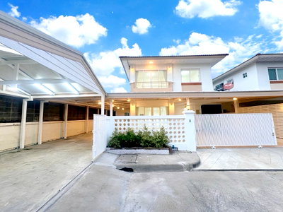 ขายบ้านแฝด : บ้านแฝด แต่งรีโนเวทใหม่ กว้างมาก ราคาถูก ม.ศุภาลัยการ์เด้นวิลล์ แจ้งวัฒนะ-หลักสี่ ซ.โกสุมรวมใจ 44 แขวงสีกัน เขตดอนเมือง 