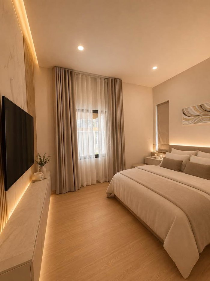 รูป 🏡 Luxury Pool Villa สไตล์ Minimal Modern Luxury ขายด่วน! หมู่บ้านวังตาล หางดง เชียงใหม่ 📞 063-6649056 - รูปที่ 19/26