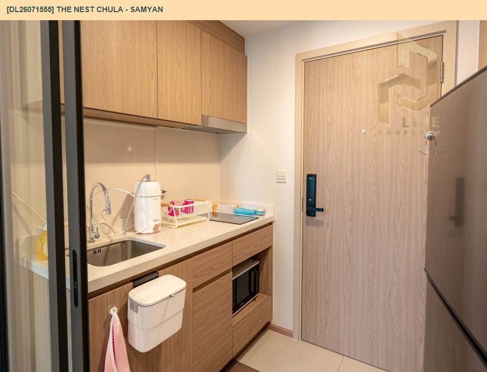 รูป DL26071555 ให้เช่าคอนโด เดอะ เนส จุฬา - สามย่าน (The Nest Chula - Samyan) ใกล้ MRT สามย่าน พร้อมเข้าอยู่ โทรด่วน 0614453194 LineID @952jdxxk - รูปที่ 2/6