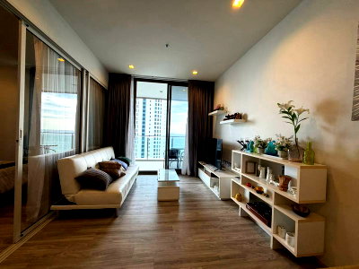 Condos for sale : ⛵ Baan plai haad ⛵ Foreinger quota / Sea view / 15F / 1bedroom for quick sale彡
