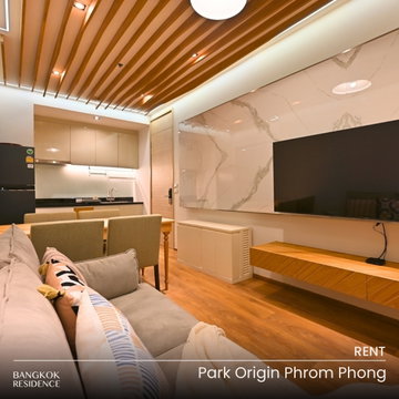 Rental Condo 🌃 Park Origin Phrom Phong, 2BR 56.50sq.m. 38K ⭐ Beautifully Designed Unit at a Special Price, Near BTS Phrom Phong