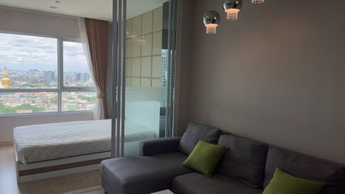 SN488 **กลับมาว่างครับผม**ให้เช่า Tempo Condo อยู่ติดสถานี BTS วุฒากาศชั้น 25 ระเบียงหันหน้า BTS วุฒากาศ**ราคาดีมากๆ**