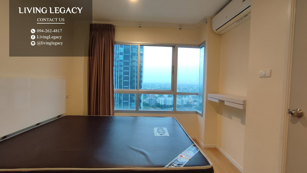 รูป LT48W1LC เช่าด่วน คอนโด Lumpini Place Srinakarin - Huamark Station 1 นอน 32 ตร.ม. ชั้น 25 | 12,000 บาท/เดือน | LINE: @livinglegacy - รูปที่ 2/15