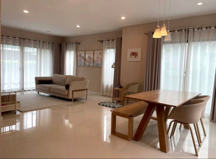 รูป ให้เช่าบ้านเดี่ยว ภัสสร บางนา–วงแหวน ใกล้ Mega Bangna | 3 ห้องนอน | พร้อมเข้าอยู่ | 50,000 บาท/เดือน - รูปที่ 5/16