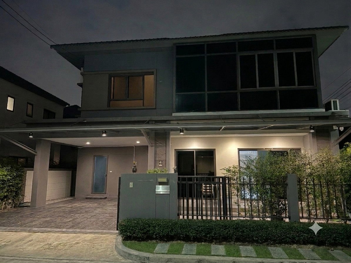 รูป 🔥 ขายบ้านเดี่ยว เวนิว ไอดี พระราม 5 🔥 / 4 ห้องนอน #HRM5094 - รูปที่ 1/11