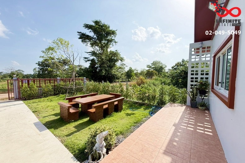 รูป ขายบ้านเดี่ยว 1 ชั้น 50 ตร.ว. สไตล์รีสอร์ท ตำบลเขาเพิ่ม อำเภอบ้านนา นครนายก วิวเขา พร้อมอยู่ - รูปที่ 7/16