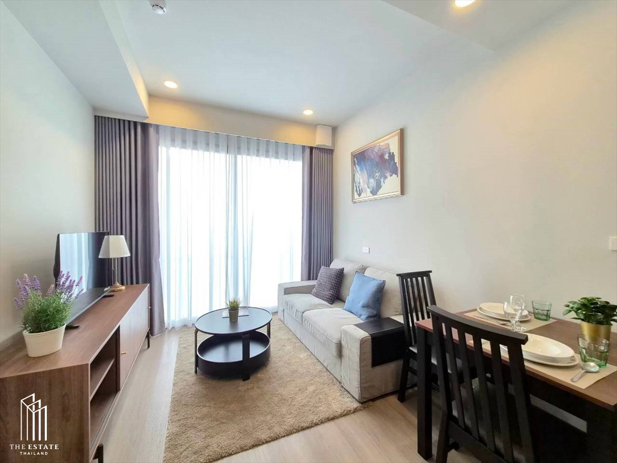 For rent Whizdom The Forestias (Mytopia) 1 ห้องนอนขนาดใหญ่ ตกแต่งครบ พร้อมวิวชานเมืองสู่เส้นขอบฟ้ากรุงเทพฯ @30,000 Baht