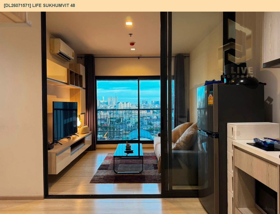 รูป DL26071571 ให้เช่าคอนโด ไลฟ์ สุขุมวิท 48 (Life Sukhumvit 48) ใกล้ BTS พระโขนง พร้อมเข้าอยู่ โทรด่วน 0638692663 LineID @952jdxxk - รูปที่ 5/7