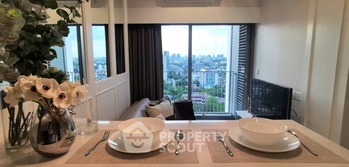 รูป คอนโด 1 ห้องนอน Whizdom Connect Sukhumvit ชั้น 15 พื้นที่ 28 ตร.ม. ใกล้ BTS ปุณวิถี 400 ม. (ID 597178) - รูปที่ 9/17