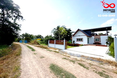 บ้านเดี่ยว บ้านนา นครนายก : ขายบ้านเดี่ยว 1 ชั้น 50 ตร.ว. สไตล์รีสอร์ท ตำบลเขาเพิ่ม อำเภอบ้านนา นครนายก วิวเขา พร้อมอยู่